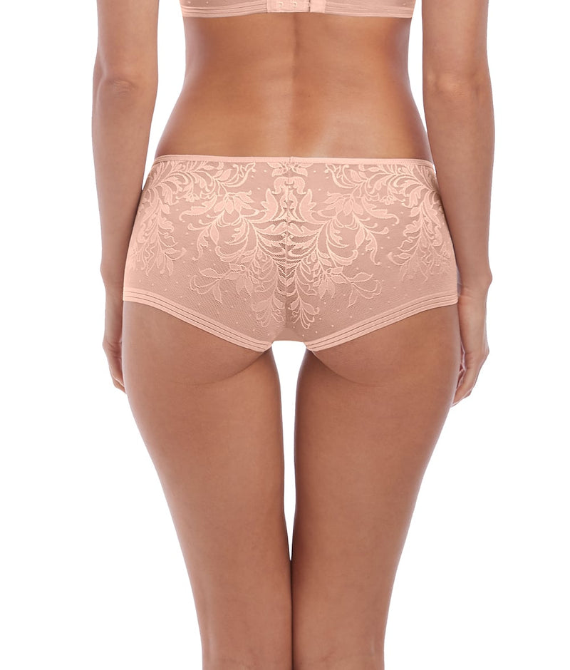 Wacaol Net Effects Boyshort in Rose Dust Back