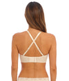 Wacoal Halo Lace Moulded Strapless Bra in Beige