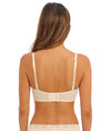 Wacoal Halo Lace Moulded Strapless Bra in Beige