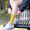 Miss Sparrow Little Dalmatians Socks in Yellow