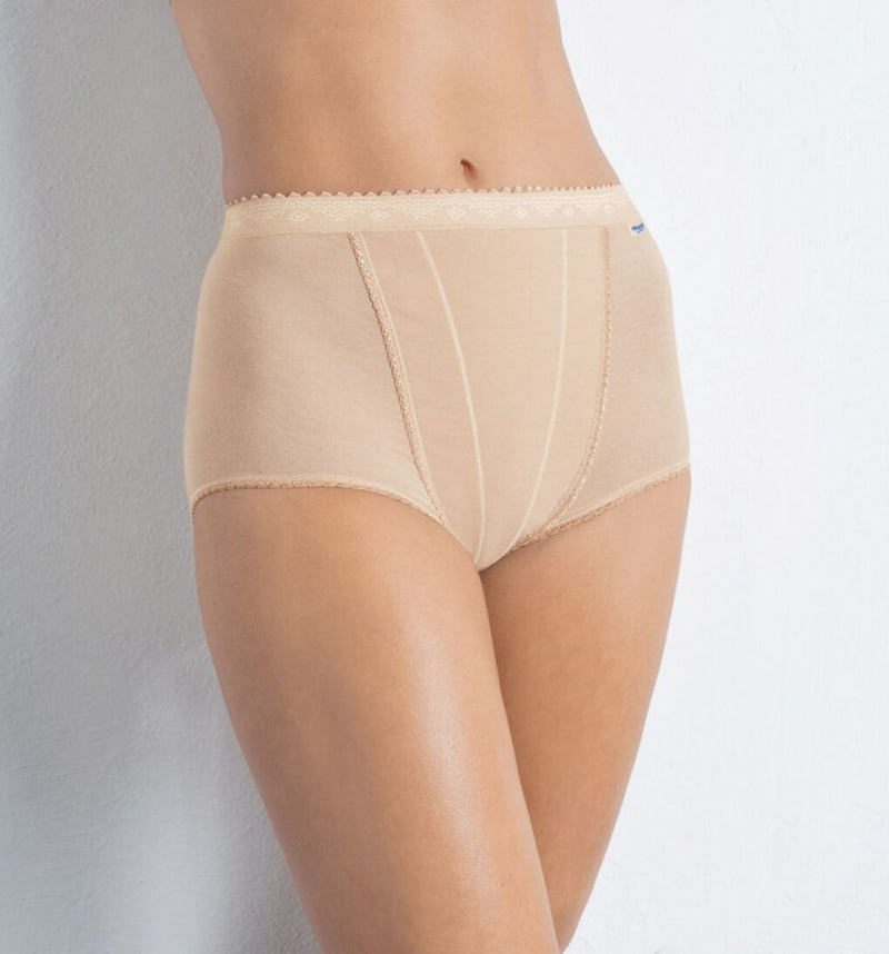 Sloggi Control Maxi 2 pack in Nude