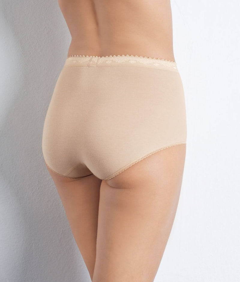 Sloggi Control Maxi 2 pack in Nude